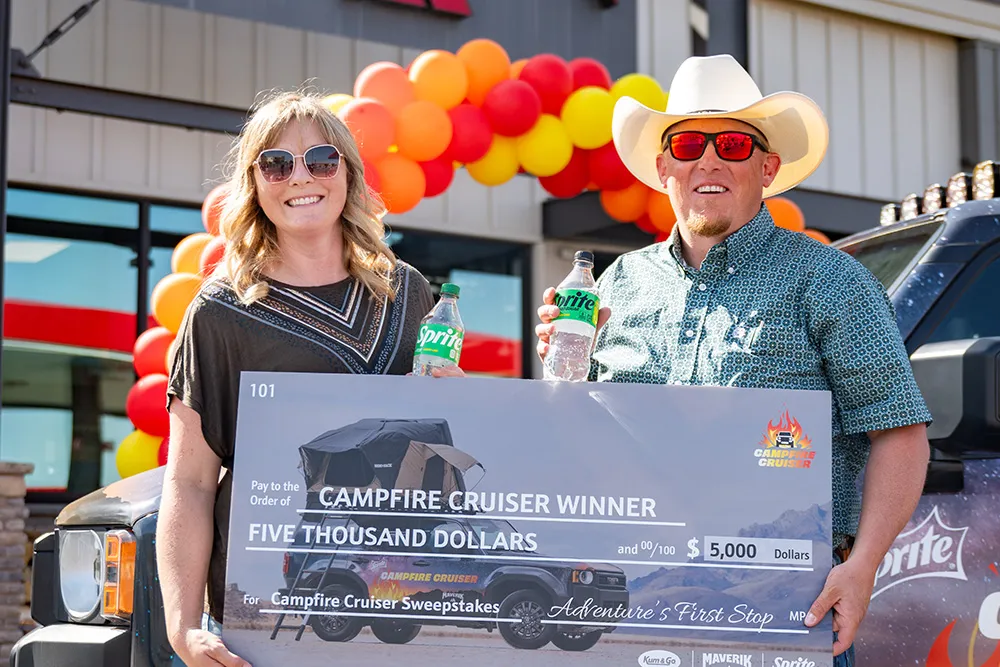 Hugh, Sprite Campfire Cruiser Sweepstakes Winner - 2025